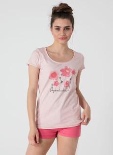 T-Shirt With Floral Motifs from Shop Like You Give a Damn