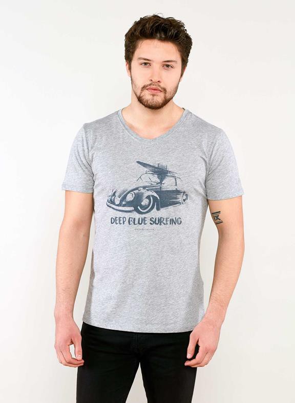 T-Shirt Car Grey from Shop Like You Give a Damn