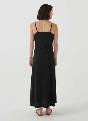 Jersey Wrap Dress Black from Shop Like You Give a Damn