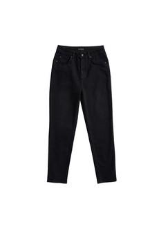 Mom Jeans Carpine Overdyed Black via Shop Like You Give a Damn