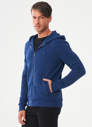 Sweat Jacket Dark Blue from Shop Like You Give a Damn