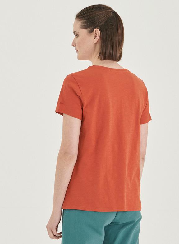 T-Shirt Basic Saffron Orange from Shop Like You Give a Damn