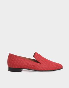 Loafers Crocodile Red via Shop Like You Give a Damn