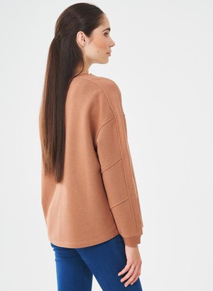 Sweatshirt Light Brown from Shop Like You Give a Damn