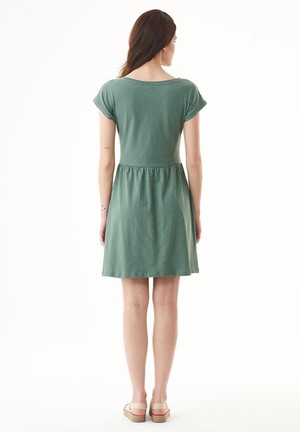 Dress Jersey Slub Green Tea from Shop Like You Give a Damn