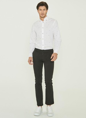Chinos Organic Cotton Black from Shop Like You Give a Damn