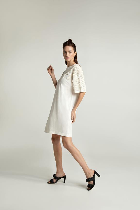 Dress Elouise White Birch from Shop Like You Give a Damn