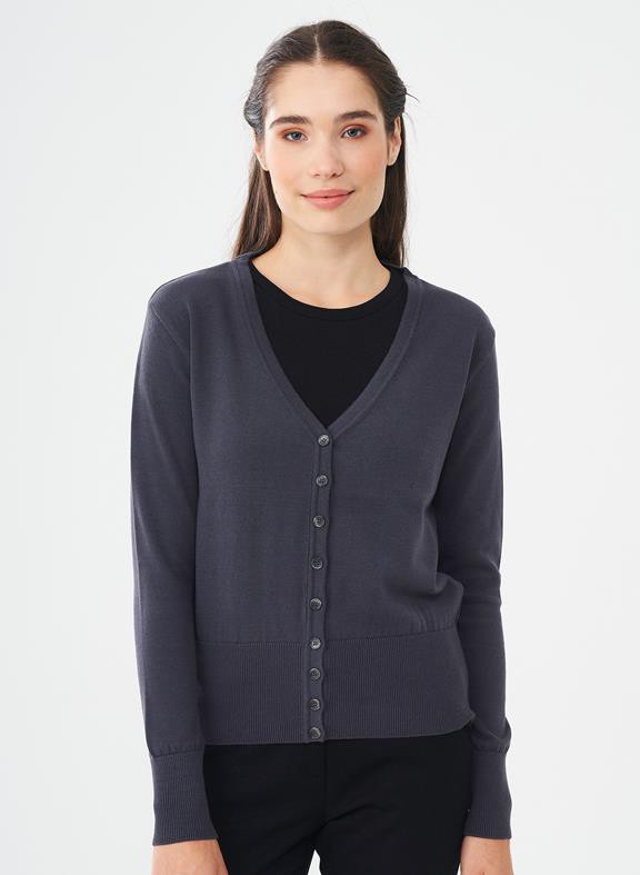 Cardigan Dark Gray from Shop Like You Give a Damn