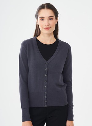 Cardigan Dark Gray from Shop Like You Give a Damn