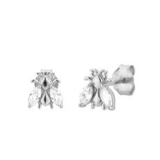 Earrings Silver Bee Brilliance via Shop Like You Give a Damn