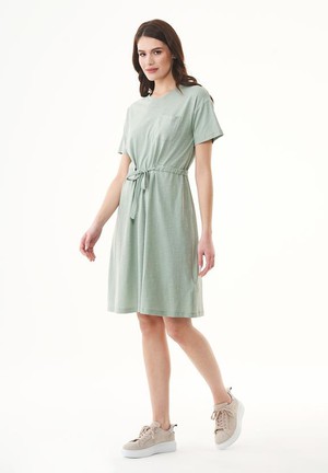 Dress Slub Jersey Water Green from Shop Like You Give a Damn