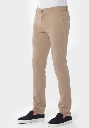 Chino Pants Slim Beige from Shop Like You Give a Damn