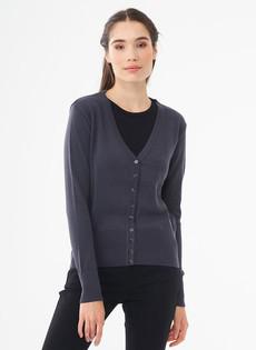 Cardigan Dark Gray via Shop Like You Give a Damn