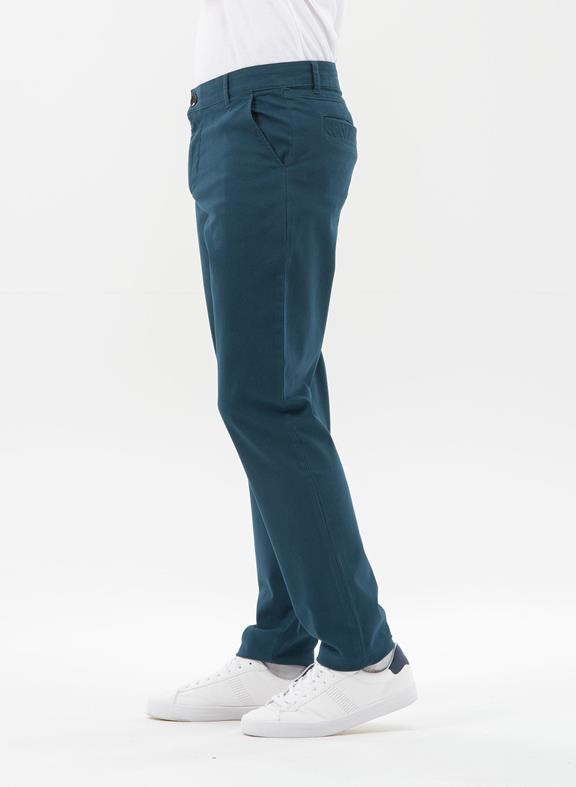 Regular Chino Pants Navy from Shop Like You Give a Damn