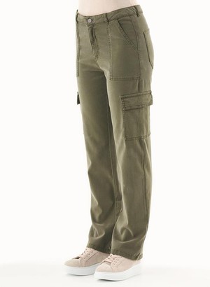 Cargo Pants Military Olive from Shop Like You Give a Damn
