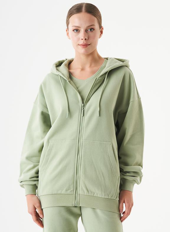 Sweat Jacket Jale Sage from Shop Like You Give a Damn