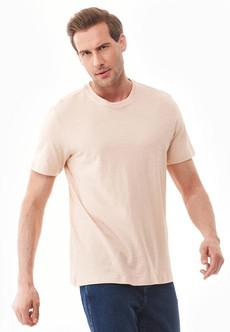 T-Shirt Basic Abby Stone Beige via Shop Like You Give a Damn