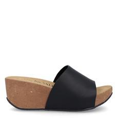 Open Mules Rossella Black via Shop Like You Give a Damn