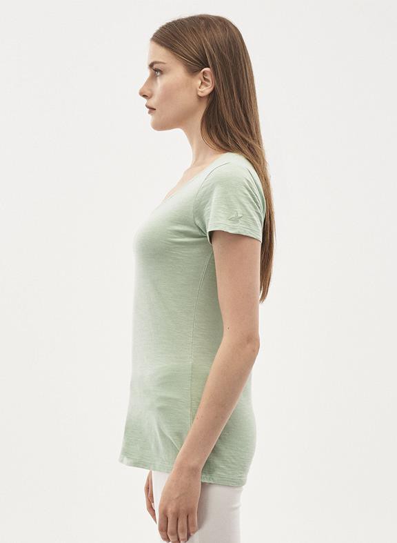Basic T-Shirt Green from Shop Like You Give a Damn