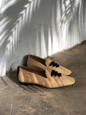 Loafers Casablanca Raffia from Shop Like You Give a Damn