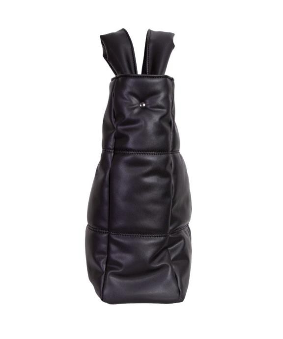Handbag Quilted Linn Deep Black from Shop Like You Give a Damn