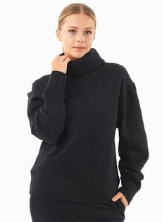 Sweater Turtleneck Organic Cotton Black via Shop Like You Give a Damn
