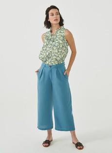 Culotte Pants Petrol Blue via Shop Like You Give a Damn