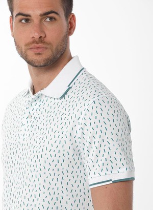 Polo Print White from Shop Like You Give a Damn