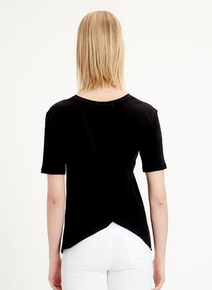 T-Shirt V-Neck Black from Shop Like You Give a Damn