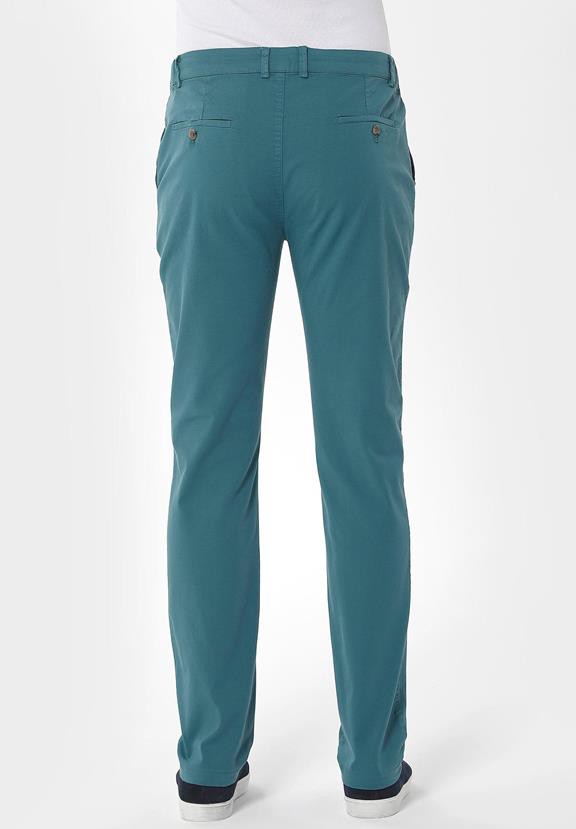 Chino Pants Petrol Green from Shop Like You Give a Damn