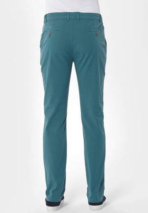Chino Pants Petrol Green from Shop Like You Give a Damn