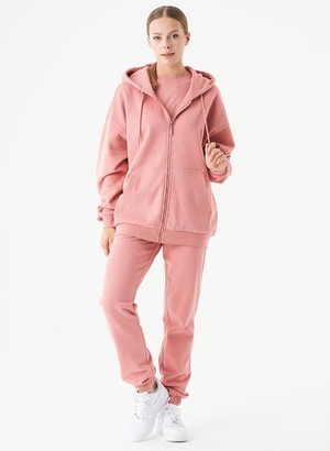 Sweat Jacket Jale Pink from Shop Like You Give a Damn