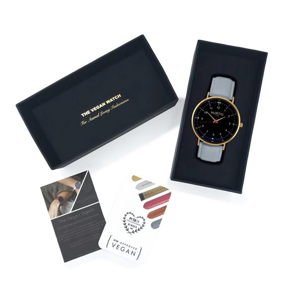 Watch Moderno Gold Black & Light Blue from Shop Like You Give a Damn