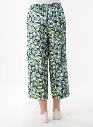 Culotte Pants Print Green from Shop Like You Give a Damn