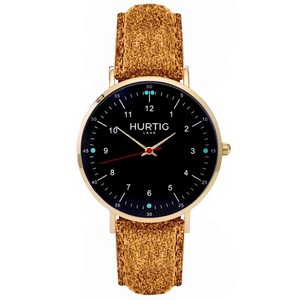 Moderna Tweed Watch Gold, Black & Camel from Shop Like You Give a Damn