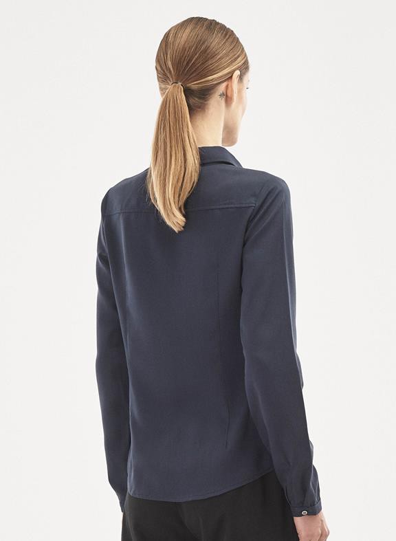 Blouse Navy from Shop Like You Give a Damn