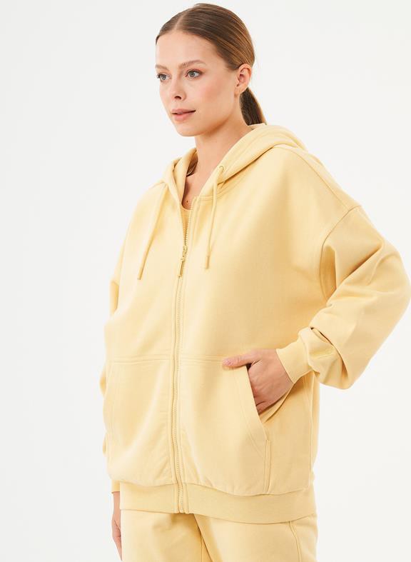 Sweat Jacket Jale Soft Yellow from Shop Like You Give a Damn