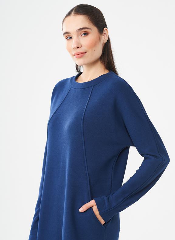 Sweat Dress Dark Blue from Shop Like You Give a Damn