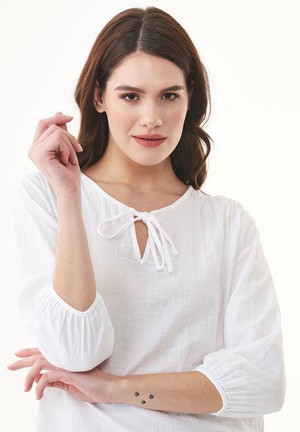 Blouse White from Shop Like You Give a Damn