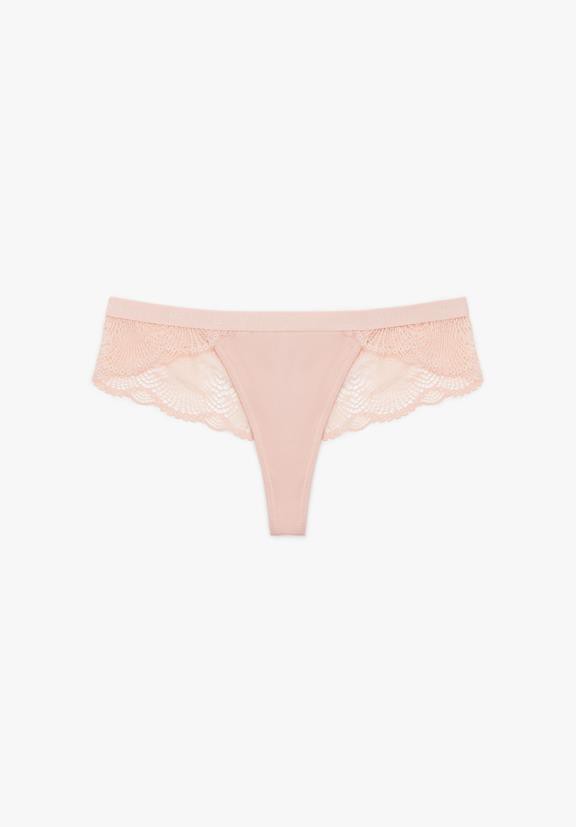 Thong Luminous Moss Roze from Shop Like You Give a Damn