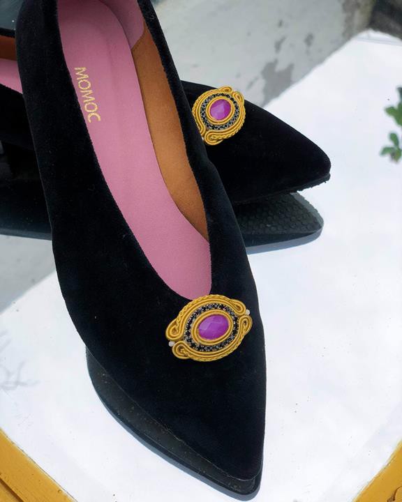 Ballerina Flats Bijou Rose from Shop Like You Give a Damn