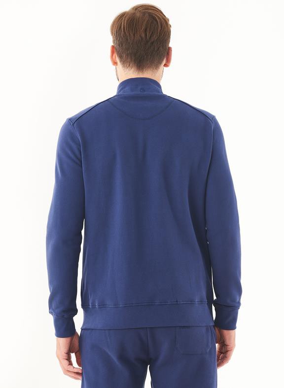 Soft Touch Sweat Jacket Navy from Shop Like You Give a Damn