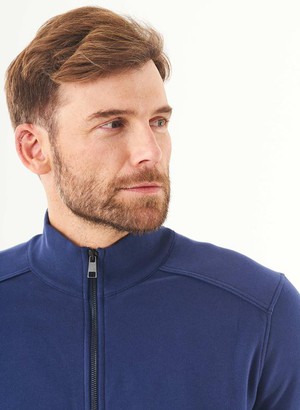 Soft Touch Sweat Jacket Navy from Shop Like You Give a Damn