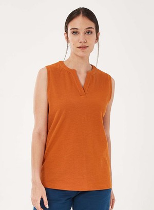 Sleeveless Top Orange from Shop Like You Give a Damn