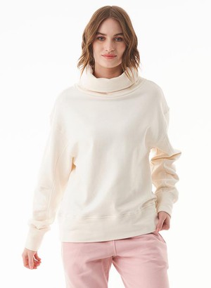 Sweater Turtleneck Organic Cotton Off-White from Shop Like You Give a Damn