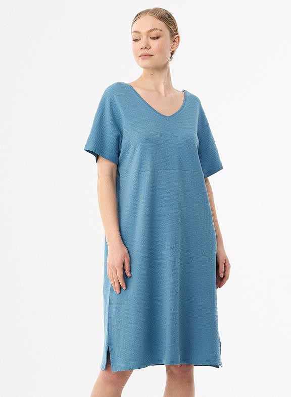 Jersey Dress Organic Cotton Blue from Shop Like You Give a Damn
