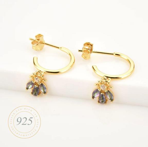 Earrings Gold Bee from Shop Like You Give a Damn