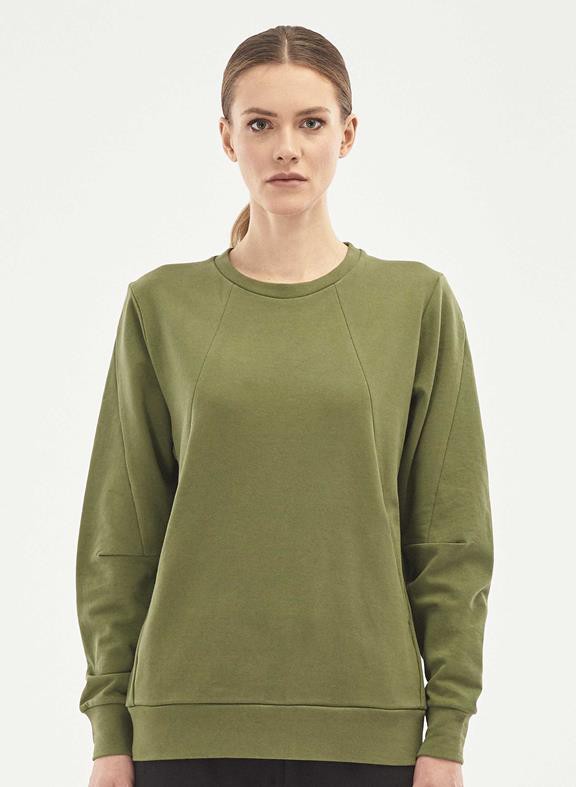 Sweatshirt Moss Green from Shop Like You Give a Damn