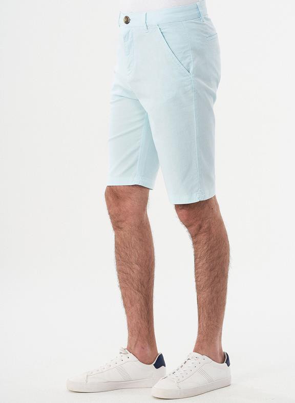 Chino Shorts Organic Cotton Light Blue from Shop Like You Give a Damn