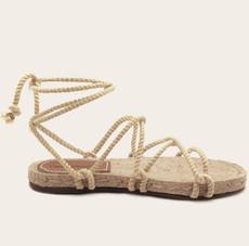 Sandals Cruz Low Jute Beige via Shop Like You Give a Damn